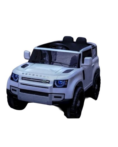 Uşaqlar üçün elektrik avtomobil Defender, 2-8 yaş, ağ