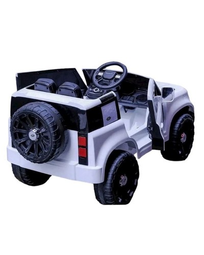 Uşaqlar üçün elektrik avtomobil Defender, 2-8 yaş, ağ