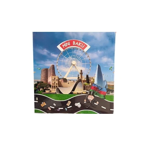 Настольная игра Монополия Mini Baku 187 Настольная игра Монополия Mini Baku 187