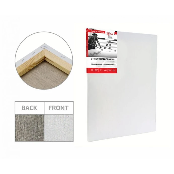 Холст на подрамнике Rosa мелкое зерно 35х45