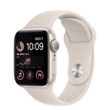 Smart-saat Apple Watch SE 2022 GPS 40mm Starlight Aluminium Case with Starlight Sport Band Regular (MNJP3RB/A)