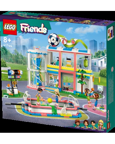 Konstruktor LEGO Friends İdman kompleksi 41744, 8+ yaş, 832 hissə