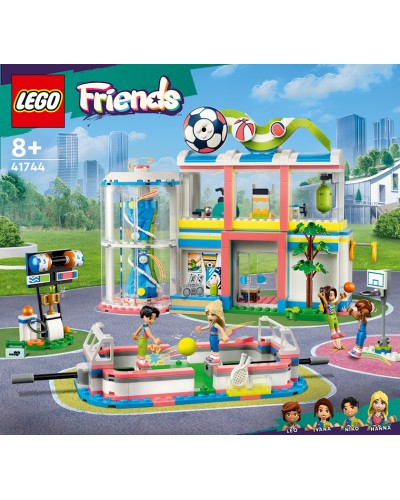 Konstruktor LEGO Friends İdman kompleksi 41744, 8+ yaş, 832 hissə