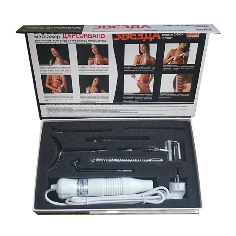 Дарсонваль для лица и тела Sensor_2000000000275, белый Дарсонваль для лица и тела Sensor_2000000000275, белый