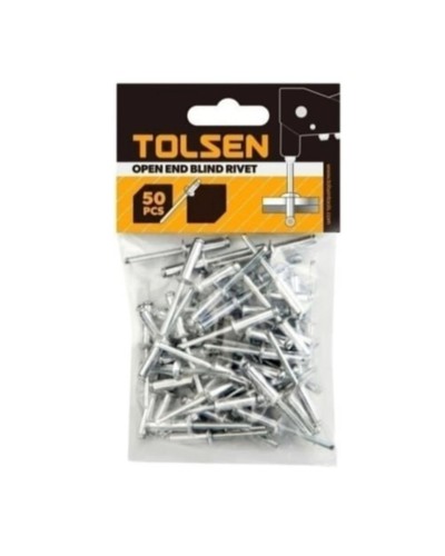 Zaklovka mismarı Tolsen 43010, polad, 4x12.7 mm, 50 əd