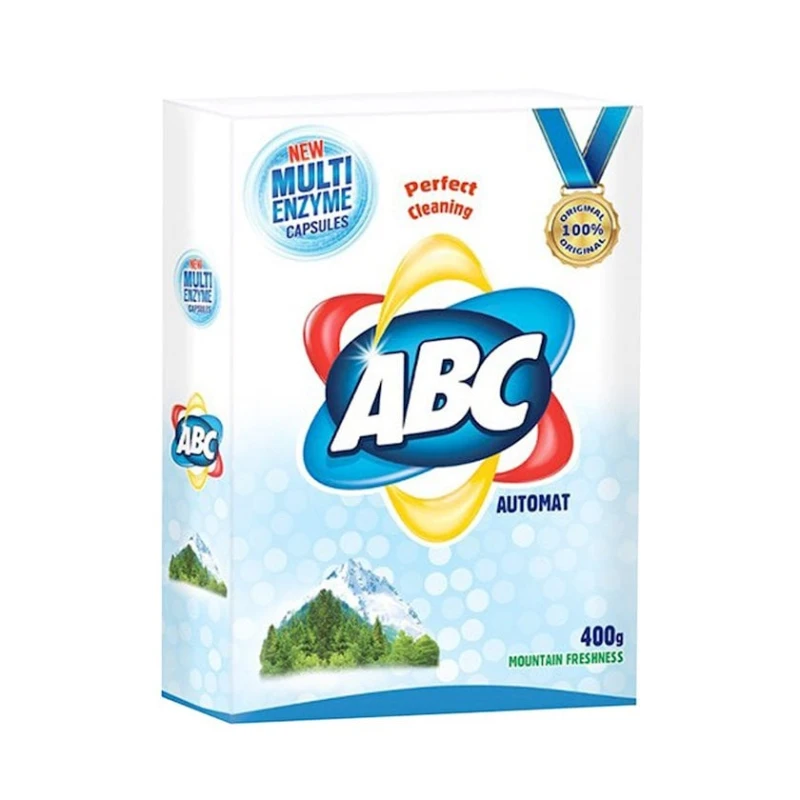 Yuyucu toz ABC Automat Bright White, universal, avtomat, 400 q