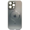 Çexol Apple iPhone 13 Pro üçün with MagSafe Silver Grey