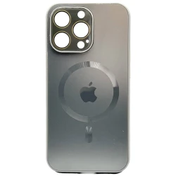 Çexol Apple iPhone 13 Pro üçün with MagSafe Silver Grey
