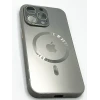 Çexol Apple iPhone 13 Pro üçün with MagSafe Silver Grey