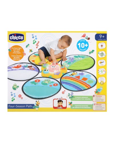 Oyun xalçası Chicco dörd mövsüm yolu, sarı
