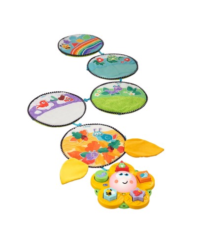 Oyun xalçası Chicco dörd mövsüm yolu, sarı