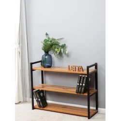 Полка 61x26x75 см, ЛДСП, коричневая Полка 61x26x75 см, ЛДСП, коричневая