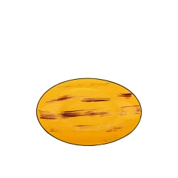 Салатница Wilmax Scratch WL-668440/A, 25x16.5x6 см, фарфор, желтая
