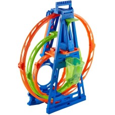 Avtotrek Hot Wheels Action HMX37 Üçlü dövrə, 6+ yaş