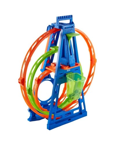 Avtotrek Hot Wheels Action HMX37 Üçlü dövrə, 6+ yaş