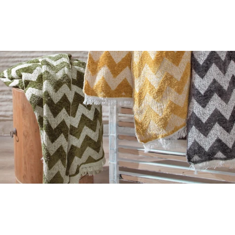 Плед Yataş Crochet, 130х170 см, полиэстер/хлопок, зеленый Плед Yataş Crochet, 130х170 см, полиэстер/хлопок, зеленый