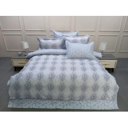 Yataq dəsti Hanzade SHA-00006546, pambıq, rəngbərəng, mələfə 220x240 sm, yorğan üzü 160x220 sm, yastıq üzü 50x70 sm (2 əd)