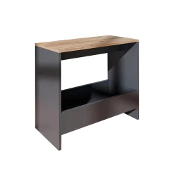 Jurnal masası Art-112, 30x70x70 sm, laminat, boz/qəhvəyi