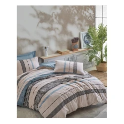 Комлпект постельного белья Cotton Box 007, пододеяльник 200х220, простыня 240х260, наволочки 50х70, двухспальный, хлопок, разноцветный