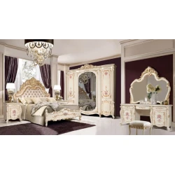 Спальный гарнитур Slonim mebel Versal Yod-41, бежевый Спальный гарнитур Slonim mebel Versal Yod-41, бежевый