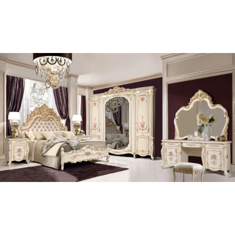 Спальный гарнитур Slonim mebel Versal Yod-41, бежевый Спальный гарнитур Slonim mebel Versal Yod-41, бежевый