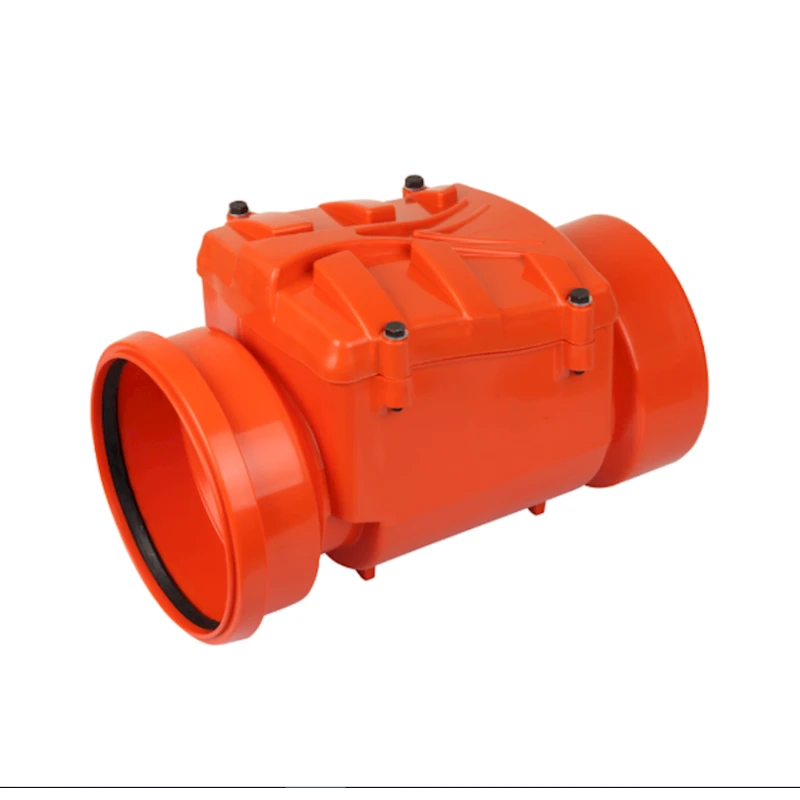 Обратный клапан сточных вод LuxWares, 200 мм, ПВХ