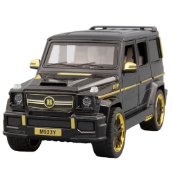 Oyuncaq maşın Mercedes-Benz Gelandewagen G-Class M923Y CZ118AD Qara