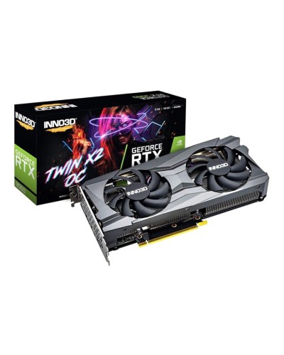 Video kart Inno3D GeForce RTX 3060 Twin X2 OC, 12 GB, GDDR6, 192 Bit