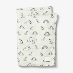 Пеленка тканевая Elodie Details Darling, бамбук/хлопок, серый, 80x80 см