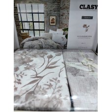 Yataq dəsti Clasy SF-389, avro, yorğan üzü 200х220 sm, mələfə 240х260 sm, yastıq üzü 50х70 sm x 2 əd, satin, rəngbərəng
