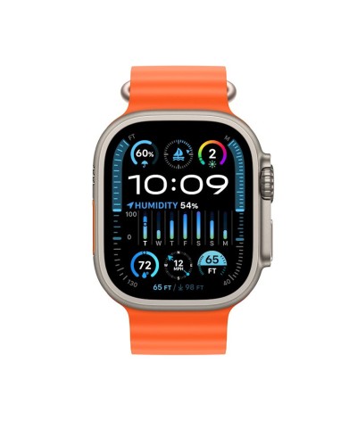 Qayış Apple Ocean Band Apple iWatch 49mm üçün Orange (MT653AM/A)