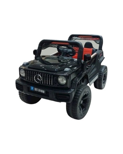 Uşaq elektrik avtomobili Mercedes ST-3188, qara