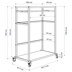 Напольная вешалка 3563_M2RavarorAndr Андросит, ЛДСП, 139.5x61.7x101.7 см Напольная вешалка 3563_M2RavarorAndr Андросит, ЛДСП, 139.5x61.7x101.7 см
