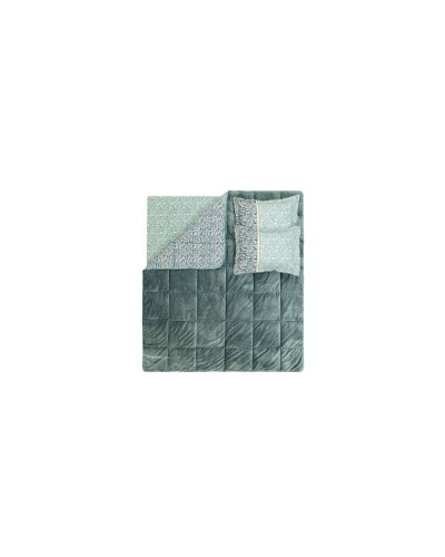 Yataq dəsti Yataş Lesly Triola, yorğan 195x215 sm, mələfə 160x200 sm, yastıq üzü 50x70 sm 2 əd, ikinəfərlik, pambıq/poliester, Yeşil