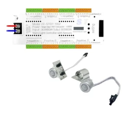 Сенсорный лестничный световой блок Tuya 32 ступенчатый Белый Сенсорный лестничный световой блок Tuya 32 ступенчатый Белый