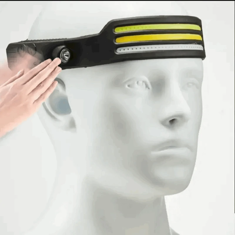 Налобный фонарь F35-ag-040, черный