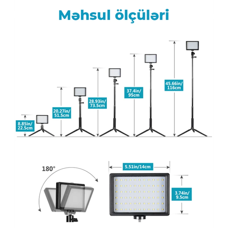 Комплект светодиодных освещений Neewer 66 Комплект светодиодных освещений Neewer 66