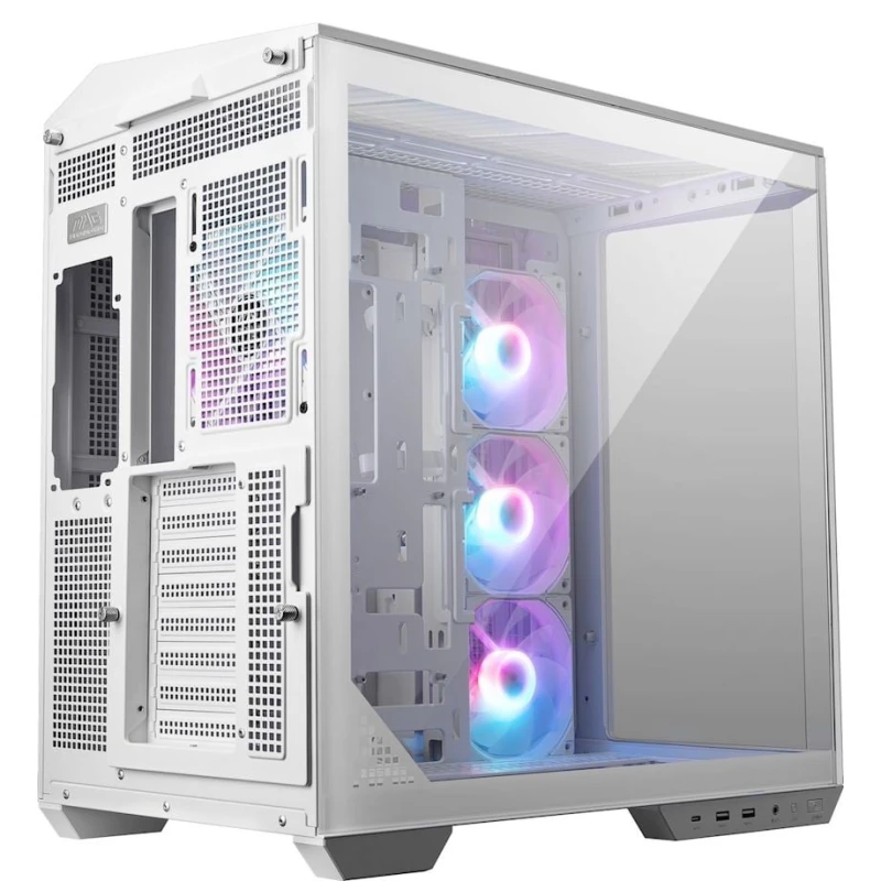 Корпус для компьютера MSI MAG Pano 100R PZ White (306-7G26W22-HH9) Корпус для компьютера MSI MAG Pano 100R PZ White (306-7G26W22-HH9)