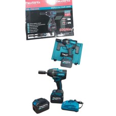 Vintaçan Makota TM-CED290, 800 N·m, 18 V, 8 Ah, Li-Ion, 2 ədəd akkumulyator, başlıq 19, futlyar, zərbəli, fırçasız - Makota_TM_CED290_AS120S
