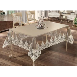 Скатерть Sahara SHA-0000301, 160x320 см, прозрачная Скатерть Sahara SHA-0000301, 160x320 см, прозрачная