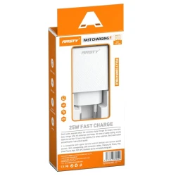 Сетевое зарядное устройство Ansty Q-055-T White