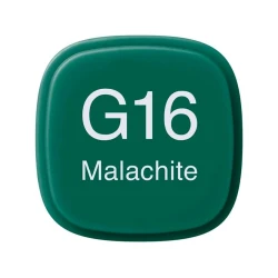 Маркер Copic Classic, G16, Malachite, двусторонний, зеленый