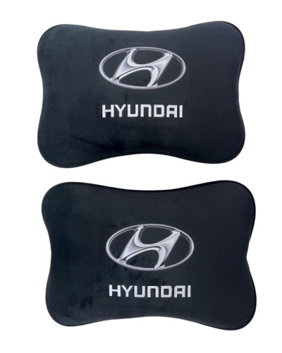 Yastıq avtomobil üçün avto679 Hyundai, 28x20 sm, qara