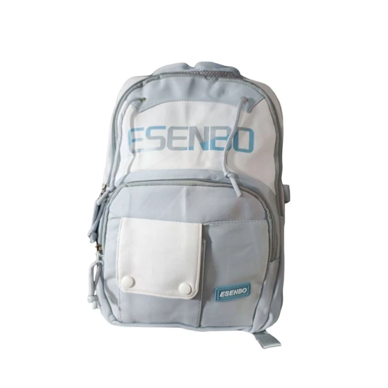 Школьный рюкзак M-101_S_1, нейлон, серый