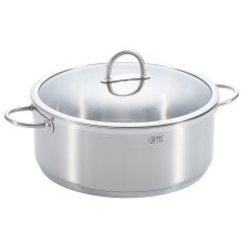 Qazan Gipfel Signo 1297, 36 sm, 14 l, paslanmayan polad, gümüşü