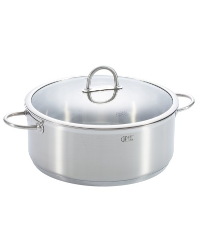 Qazan Gipfel Signo 1297, 36 sm, 14 l, paslanmayan polad, gümüşü