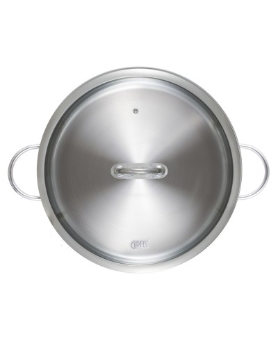 Qazan Gipfel Signo 1297, 36 sm, 14 l, paslanmayan polad, gümüşü