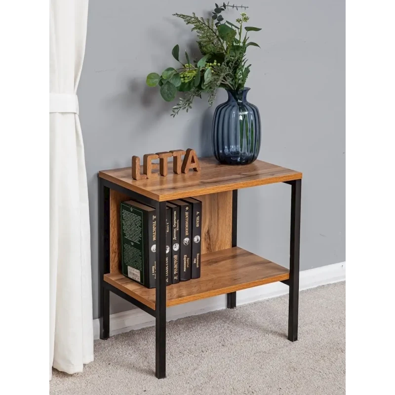 Тумба 46x30x45 см, ЛДСП, коричневая Тумба 46x30x45 см, ЛДСП, коричневая