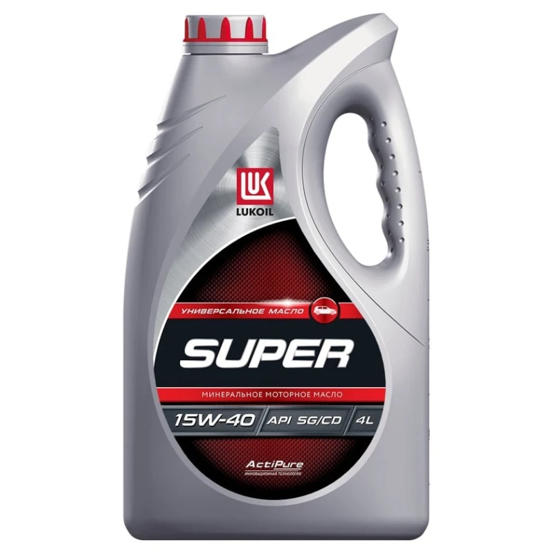 Моторное масло Lukoil Super 15W-40, 4 л Моторное масло Lukoil Super 15W-40, 4 л