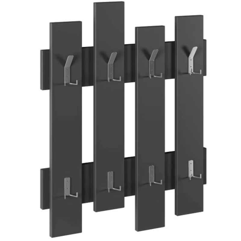 Вешалка Art_asilqan_22, ламинат, коричневая, 60х60 см